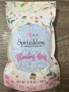 Pink Zebra Sprinkles Blending Bag - Light Blue Wax Melts